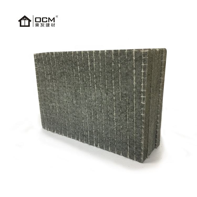 Grey Color Fiberglass Mesh Enhanced Magnesum Cement Board