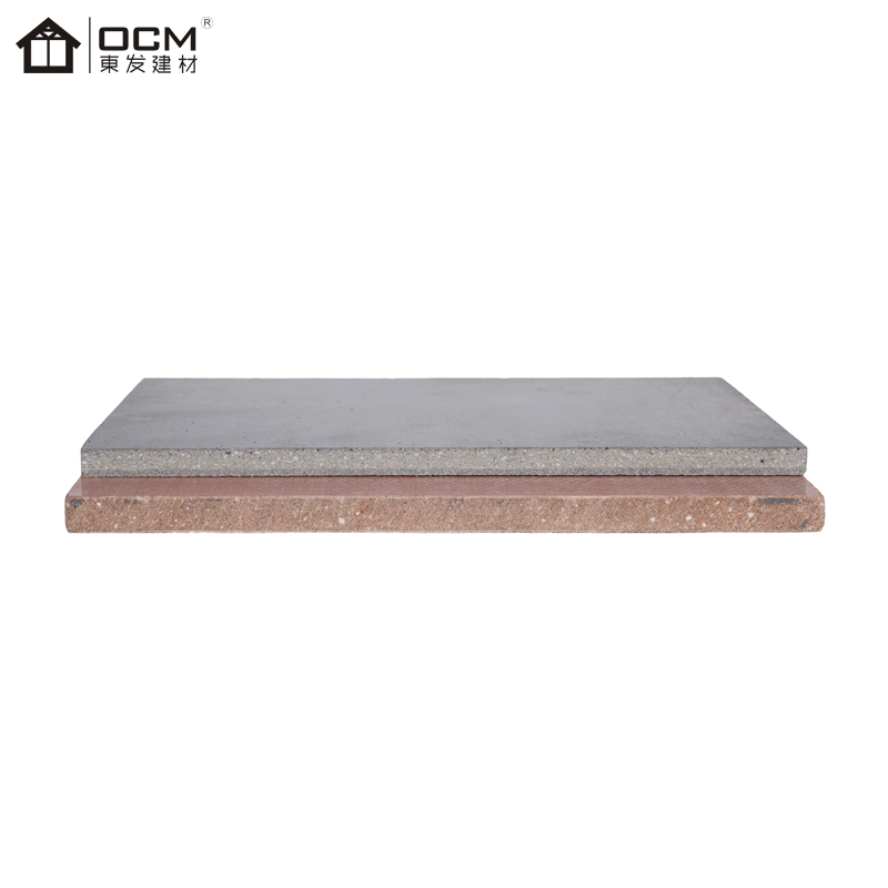 China Manufactory Fireproof Sulfate Sanded Mgo Board With Tapered Edge